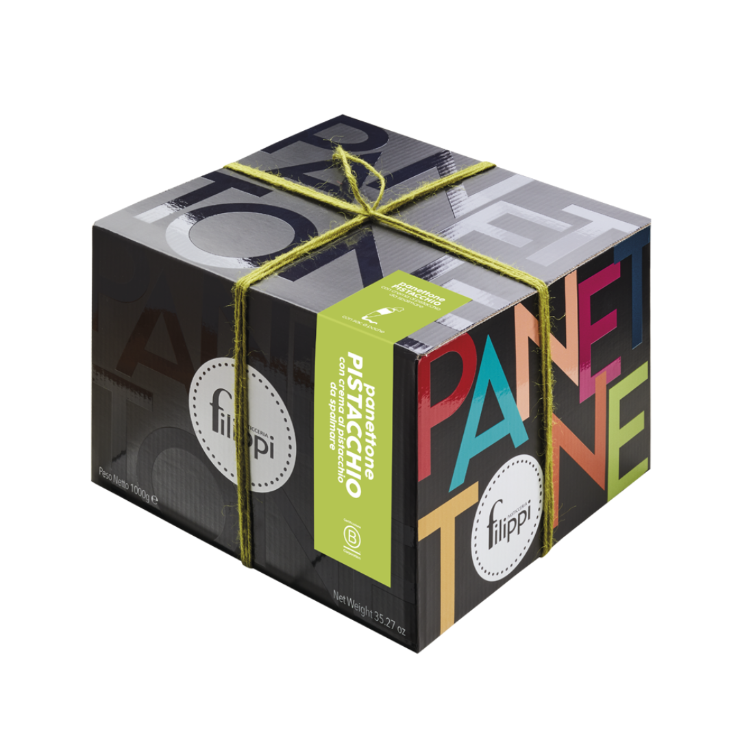 Panettone Filippi Box al pistacchio