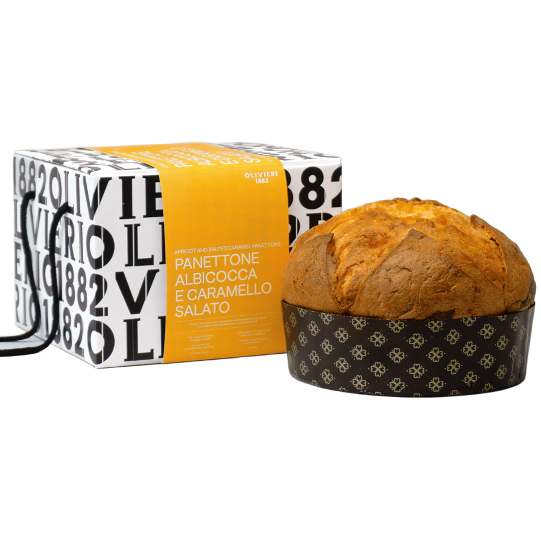 Panettone Olivieri 1882 Albicocca e caramello salato