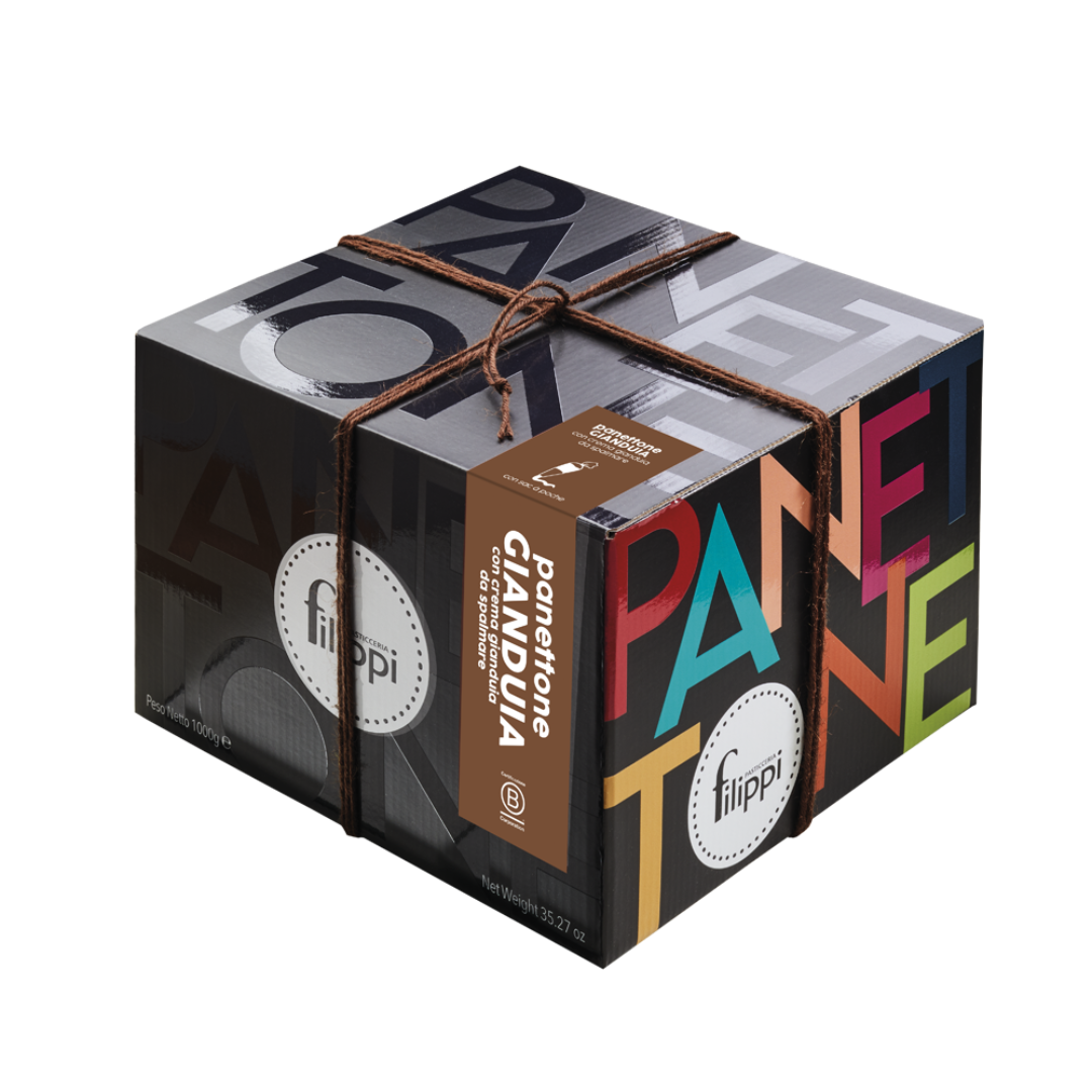 Panettone Filippi Box alla gianduia