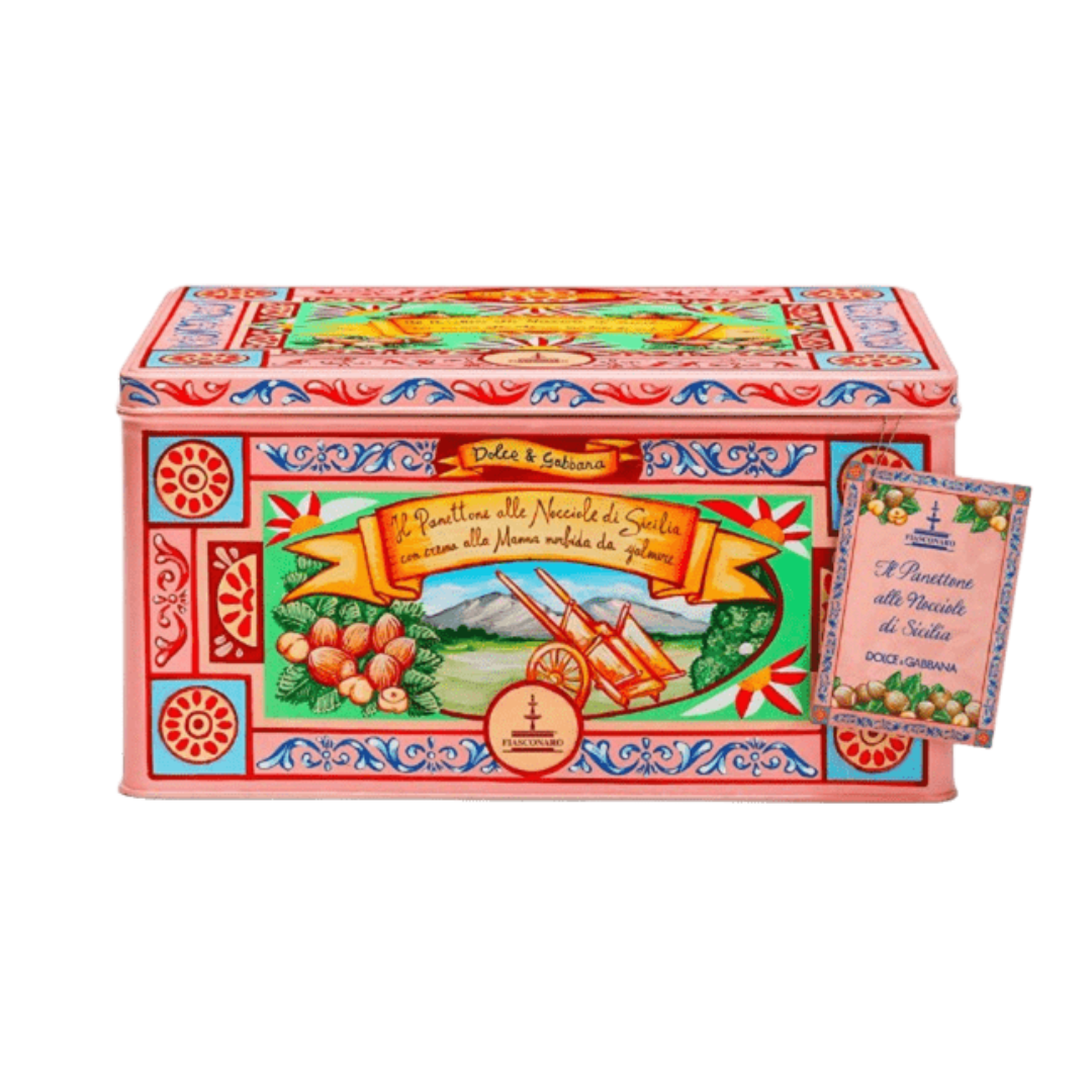 Panettone Fiasconaro Manna e Nocciola - collezione D&G