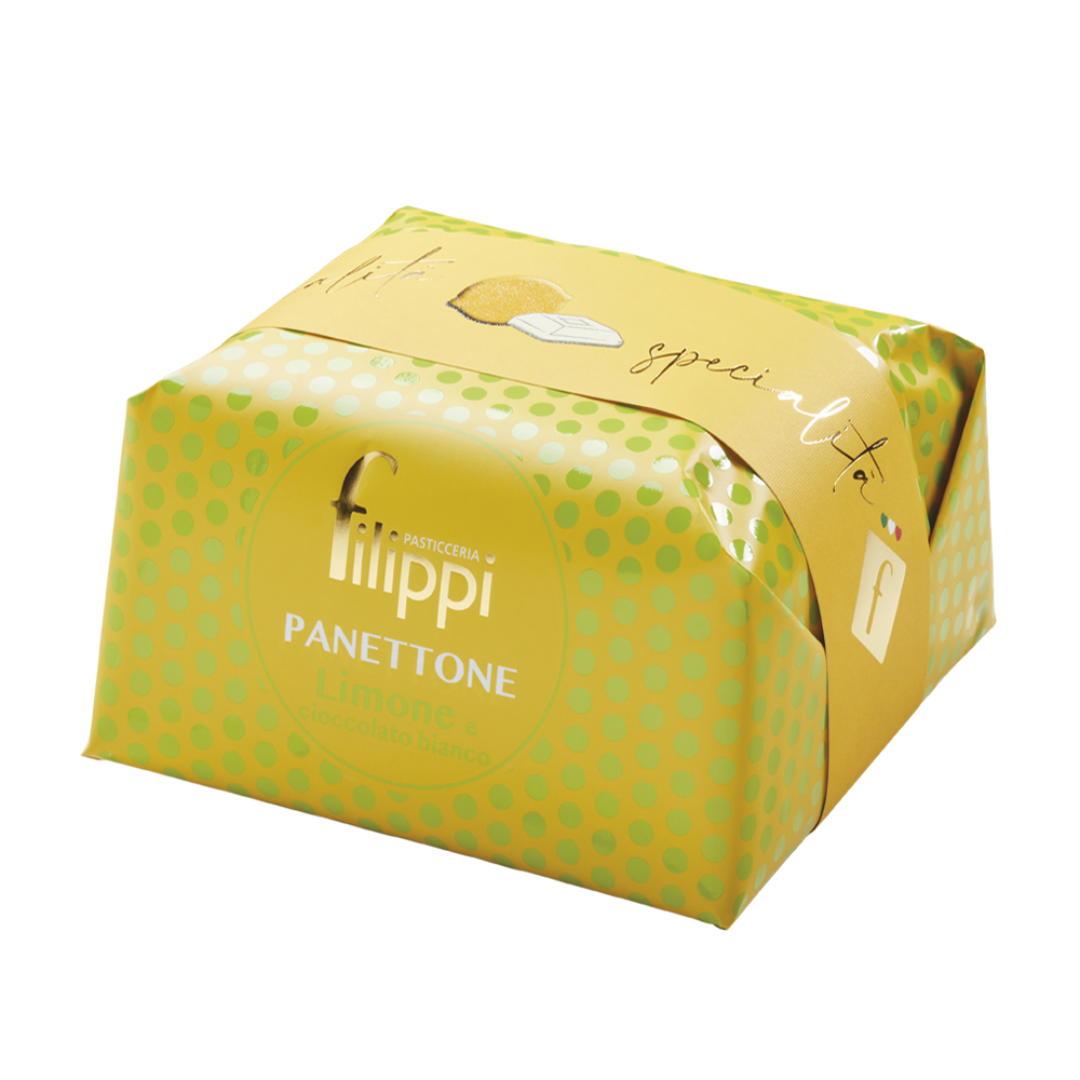 Panettone Filippi Speciale limone e cioccolato bianco
