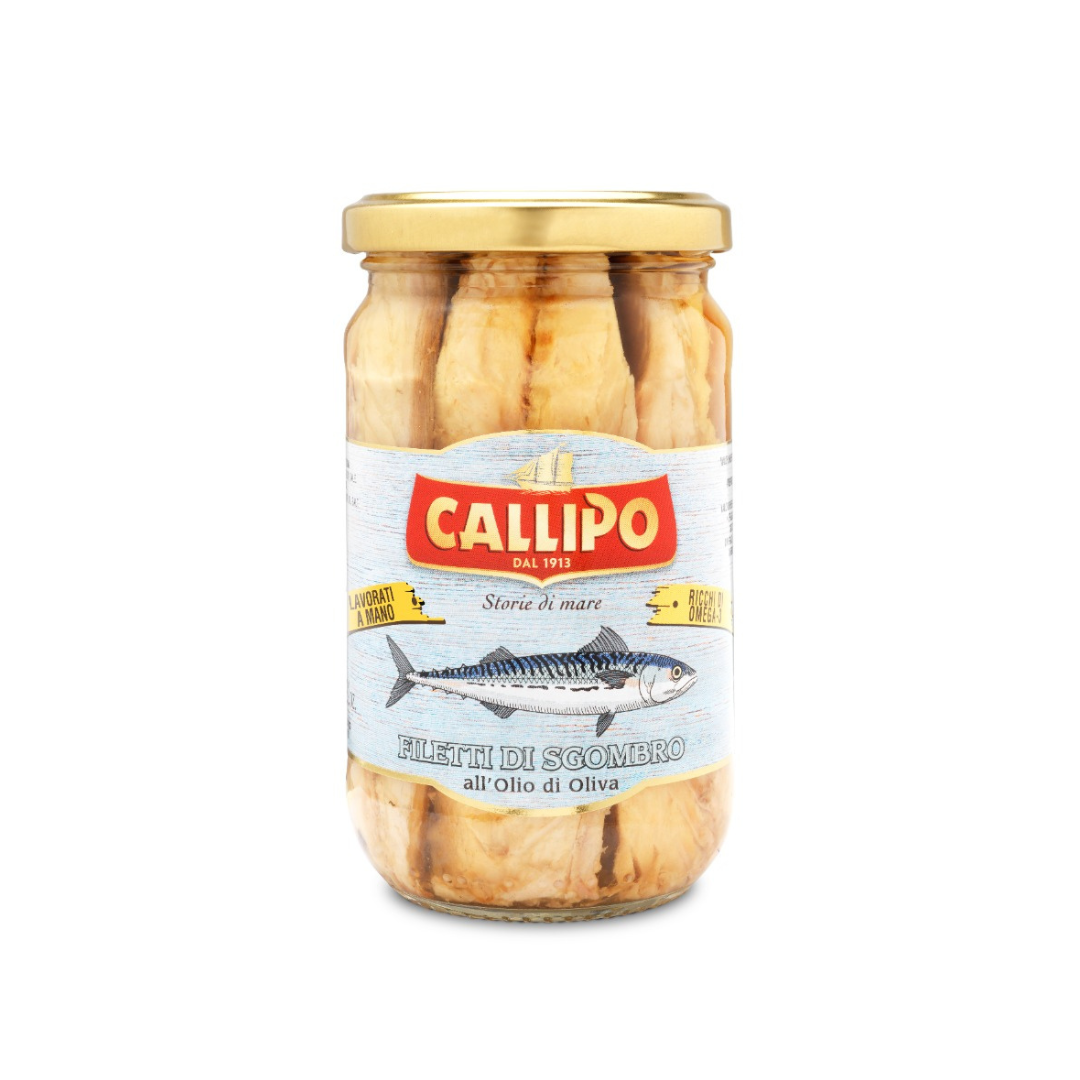 Filetti di sgombro all'olio di oliva - Callipo