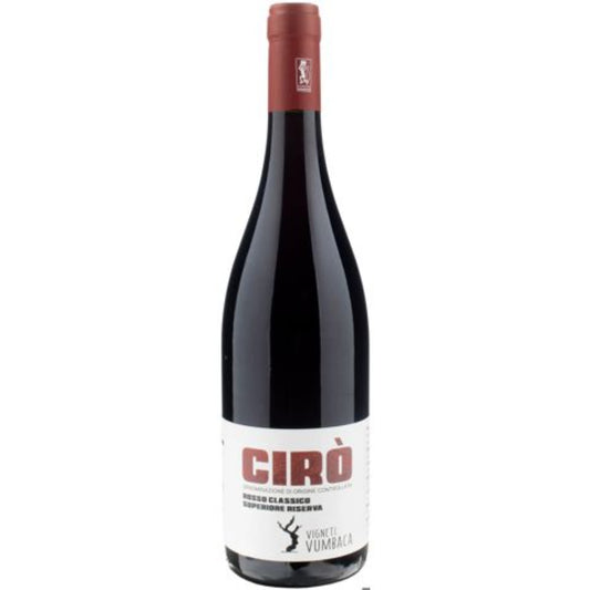 Cirò Rosso Classico Superiore Riserva 2021 - Vigneti Vumbaca