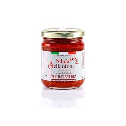 Nduja di Spilinga in vasetto 180 gr - Bellantone