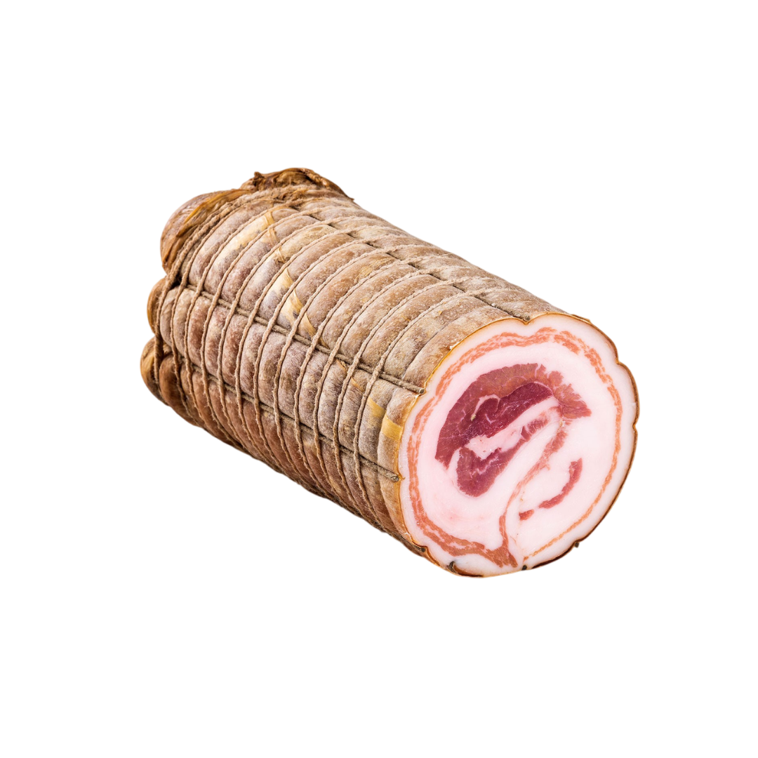 Pancetta arrotolata
